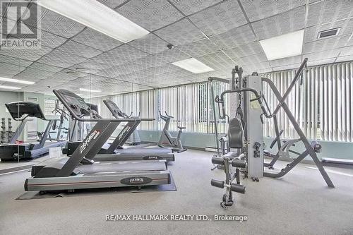 706 - 7420 Bathurst Street, Vaughan, ON - Indoor Photo Showing Gym Room