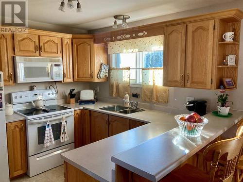 25 Green Street, Happy Valley - Goose Bay, NL - Indoor Photo Showing Kitchen With Double Sink