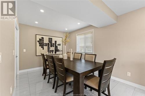 1544 Heatherglen Drive, Tecumseh, ON - Indoor Photo Showing Dining Room