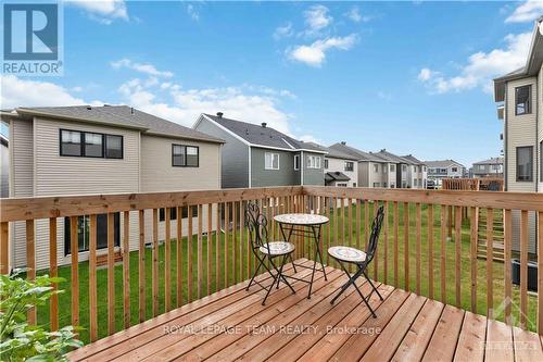 612 Rye Grass Way, Ottawa, ON - Outdoor With Deck Patio Veranda With Exterior