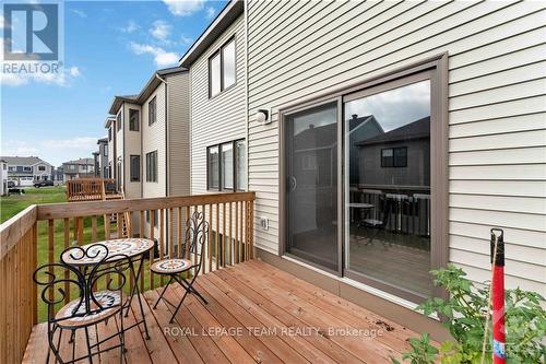 612 Rye Grass Way, Ottawa, ON - Outdoor With Deck Patio Veranda With Exterior