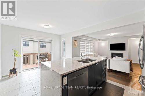 612 Rye Grass Way, Ottawa, ON - Indoor Photo Showing Kitchen With Double Sink