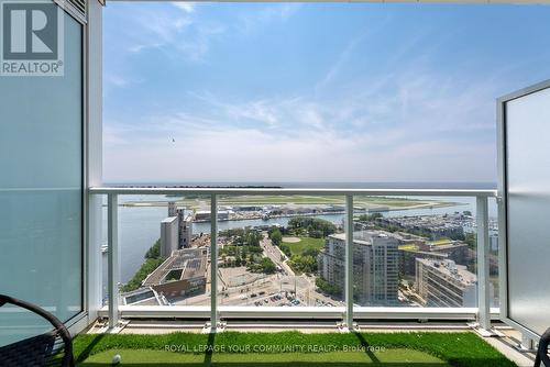 3615 - 17 Bathurst Street, Toronto, ON - Outdoor With Balcony With View