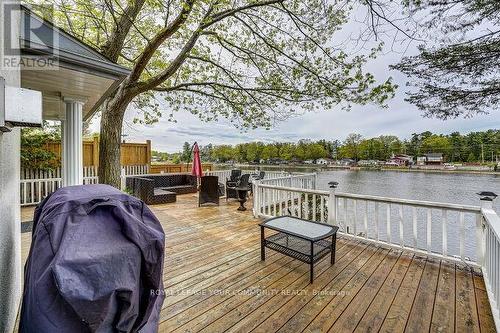 1226 River Road W, Wasaga Beach, ON - Outdoor With Body Of Water With Deck Patio Veranda