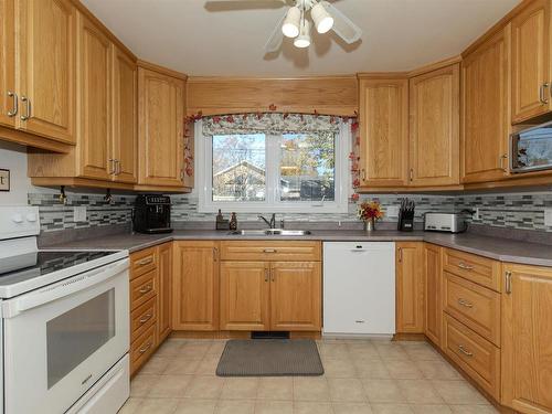 102 Hourigan Crescent, Thunder Bay, ON - Indoor Photo Showing Kitchen With Double Sink