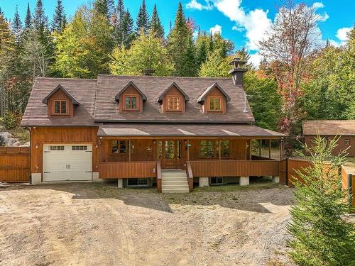 Frontage - 131 Ch. Du Mont-Corbeau S., Saint-Adolphe-D'Howard, QC - Outdoor With Deck Patio Veranda