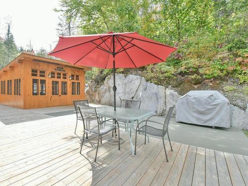 Backyard - 131 Ch. Du Mont-Corbeau S., Saint-Adolphe-D'Howard, QC - Outdoor With Deck Patio Veranda