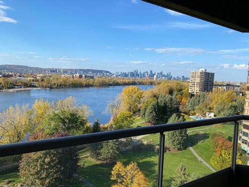 Balcon - 806-301 Ch. Du Club-Marin, Montréal (Verdun/Île-Des-Soeurs), QC - Outdoor With Body Of Water With Balcony With View