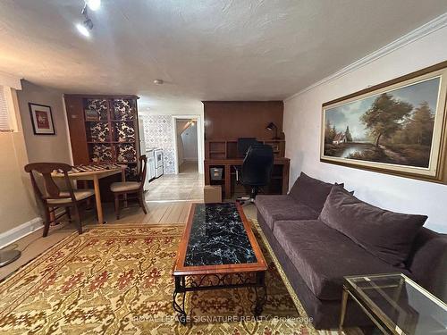 Bsmt-103 Humbervale Blvd, Toronto, ON - Indoor Photo Showing Living Room