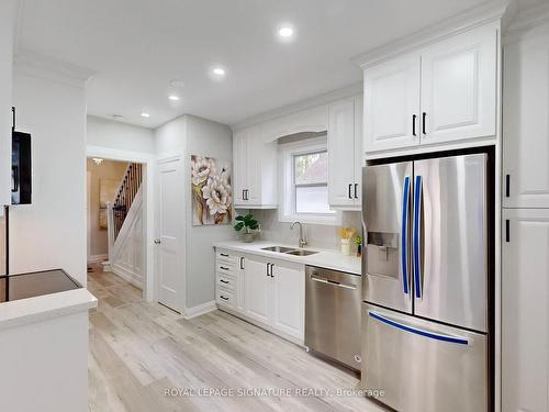 619 Princess St, Woodstock, ON - Indoor Photo Showing Kitchen With Stainless Steel Kitchen With Double Sink