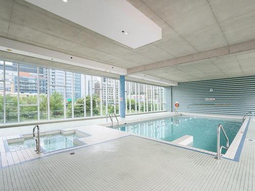 Pool - 302-550 Rue Jean-D'Estrées, Montréal (Ville-Marie), QC - Indoor Photo Showing Other Room With In Ground Pool