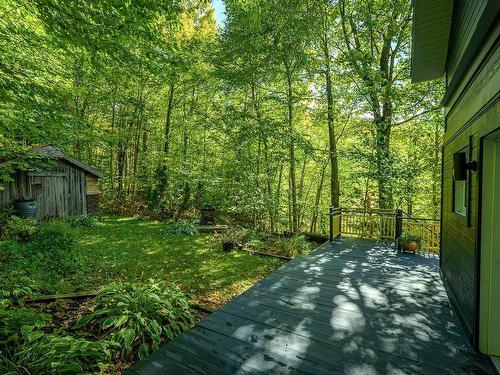 Patio - 28 Ch. Des Bois-Verts, Saint-Adolphe-D'Howard, QC - Outdoor