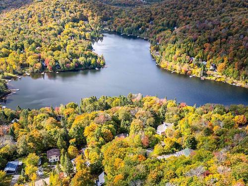 Aerial photo - 28 Ch. Des Bois-Verts, Saint-Adolphe-D'Howard, QC - Outdoor With Body Of Water With View