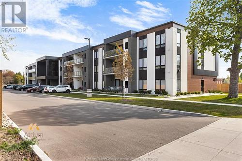 140 Main Street East Unit# 201, Kingsville, ON - Outdoor With Balcony With Facade