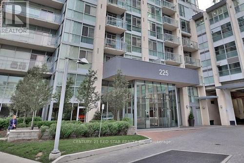 1908 - 225 Webb Drive, Mississauga, ON - Outdoor With Balcony With Facade