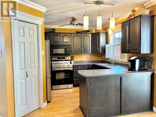 3 Whiteway Place, Clarenville, NL - Indoor Photo Showing Kitchen With Double Sink