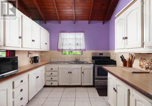 2 Vault Road, Barbados, ON - Indoor Photo Showing Kitchen With Double Sink