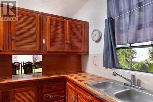 2 Vault Road, Barbados, ON - Indoor Photo Showing Kitchen With Double Sink