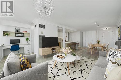 706 - 3000 Bathurst Street, Toronto, ON - Indoor Photo Showing Living Room