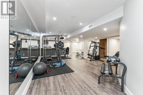 396 Woodgate Pines Drive, Vaughan, ON - Indoor Photo Showing Gym Room