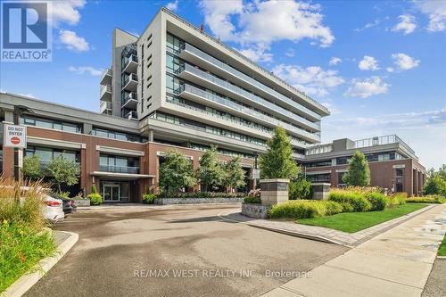 614 - 4800 Highway 7, Vaughan, ON - Outdoor With Balcony With Facade