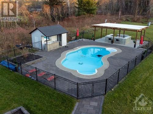 1680 Linkland Court, Ottawa, ON - Outdoor With In Ground Pool With Backyard