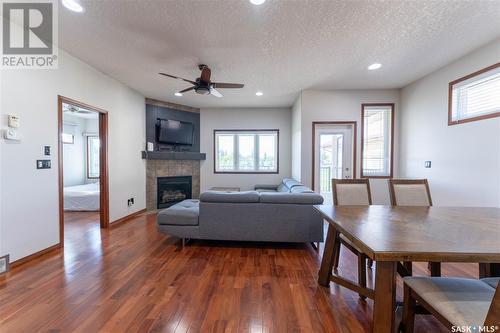 206 Muzyka Road, Saskatoon, SK - Indoor With Fireplace