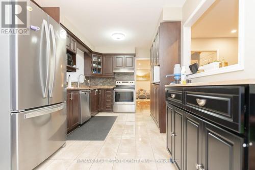 3 Candy Crescent, Brampton, ON - Indoor Photo Showing Kitchen With Stainless Steel Kitchen