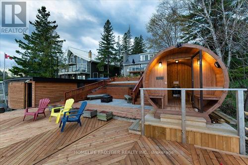 6 Lakeview Park Road, Kawartha Lakes, ON - Outdoor With Deck Patio Veranda