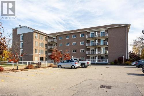 1775 9Th Avenue E Unit# 209, Owen Sound, ON - Outdoor With Balcony With Facade