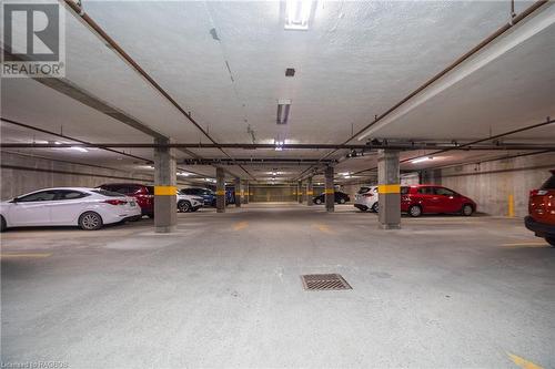 Underground Parking - 1775 9Th Avenue E Unit# 209, Owen Sound, ON - Indoor Photo Showing Garage