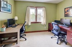 Mainfloor bedroom as office - 