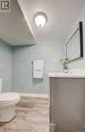 2-piece basement bathroom - 