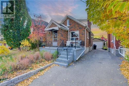 view of driveway and front porch - 53 Hett Avenue, Kitchener, ON - Outdoor