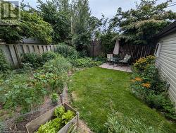 Backyard in bloom with vegetables and perennials - 