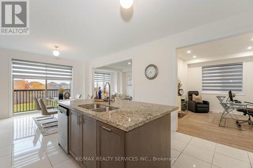 43 Rainbrook Close, Brampton, ON - Indoor Photo Showing Kitchen With Double Sink