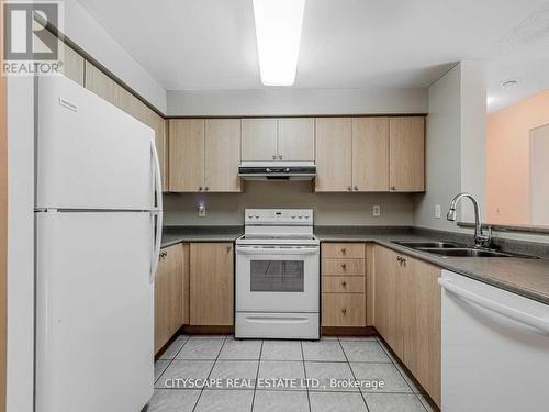 602 - 2565 Erin Centre Boulevard, Mississauga, ON - Indoor Photo Showing Kitchen With Double Sink