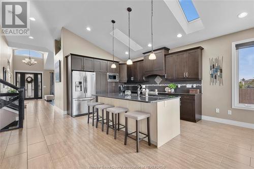 250 Cameron Court, Lakeshore, ON - Indoor Photo Showing Kitchen With Stainless Steel Kitchen With Upgraded Kitchen