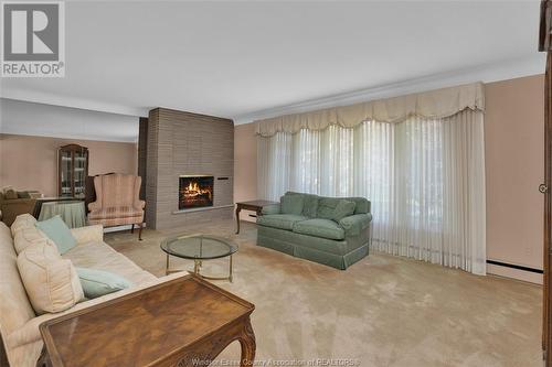 237 Burlington, Tecumseh, ON - Indoor Photo Showing Living Room With Fireplace