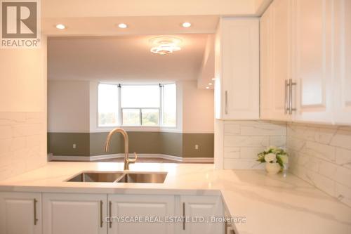 1201 - 3845 Lakeshore Boulevard, Toronto, ON - Indoor Photo Showing Kitchen With Double Sink