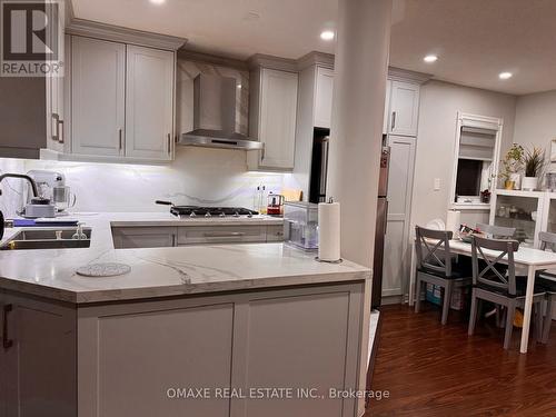 98 Cedarwood Crescent, Brampton, ON - Indoor Photo Showing Kitchen With Double Sink