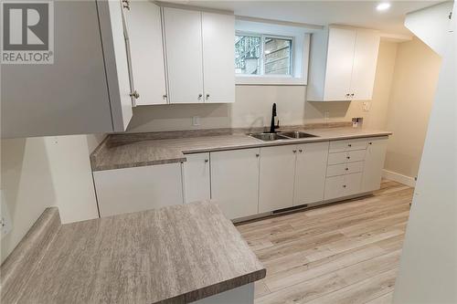 130 Forest Lea Road, Pembroke, ON - Indoor Photo Showing Kitchen With Double Sink