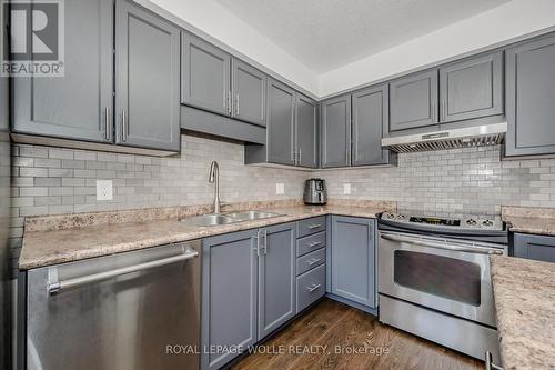 M62 - 175 David Bergey Dr Drive, Kitchener, ON - Indoor Photo Showing Kitchen With Double Sink With Upgraded Kitchen