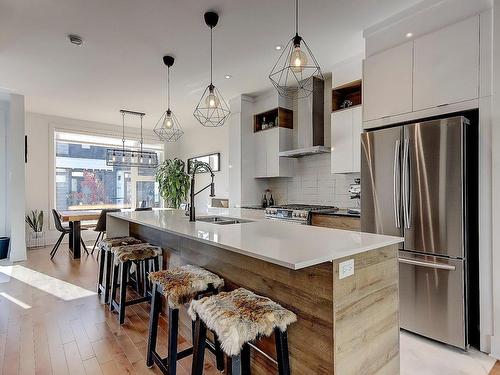 Cuisine - 191Z Rue D'Ambre, Candiac, QC - Indoor Photo Showing Kitchen With Double Sink With Upgraded Kitchen