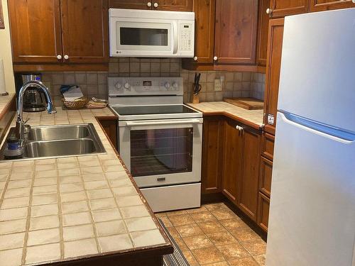 Cuisine - 1-166 Rue Du Mont-Plaisant, Mont-Tremblant, QC - Indoor Photo Showing Kitchen With Double Sink