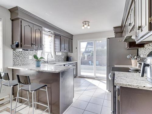 Kitchen - 282 Rue De Naples, Saint-Eustache, QC - Indoor Photo Showing Kitchen With Upgraded Kitchen