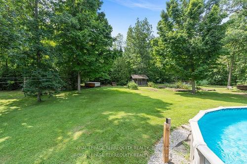 548 Hillside Dr, Trent Hills, ON - Outdoor With Above Ground Pool With Backyard