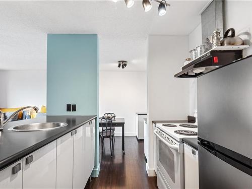 502-1630 Quadra St, Victoria, BC - Indoor Photo Showing Kitchen