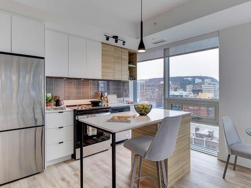 Kitchen - 1308A-1180 Rue De Bleury, Montréal (Ville-Marie), QC - Indoor