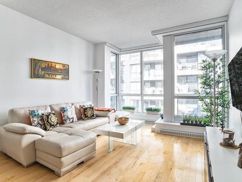 Salon - 509-370 Rue St-André, Montréal (Ville-Marie), QC - Indoor Photo Showing Living Room